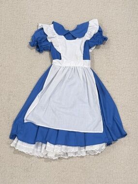 Kids Halloween Costume Alice In Wonderland Inspired Dress Size Small